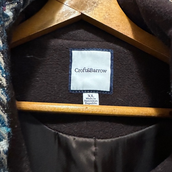 Brown wool women’s coat. Gently worn excellent condition XL but fits more like L - Picture 3 of 3